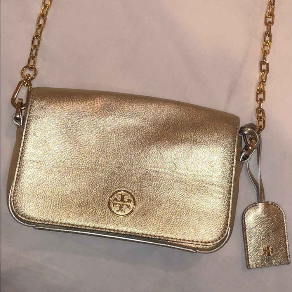 Tory Burch Cross Body Gold